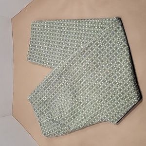 J. Jill, Size 10, Pull On Green & Blue Geometric Pattern Pants.  EUC.